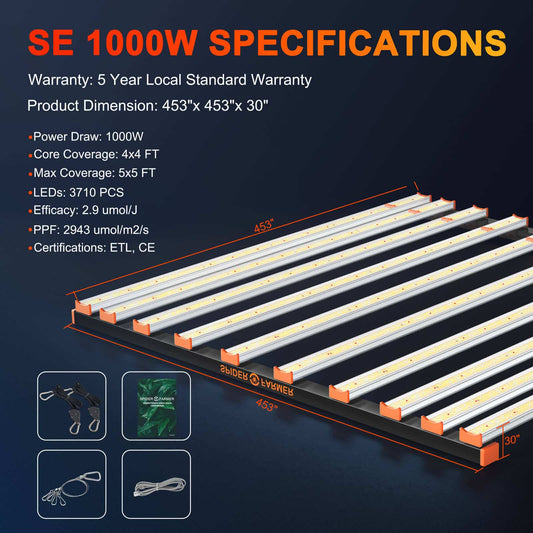 SE-1000 LED Grow Light